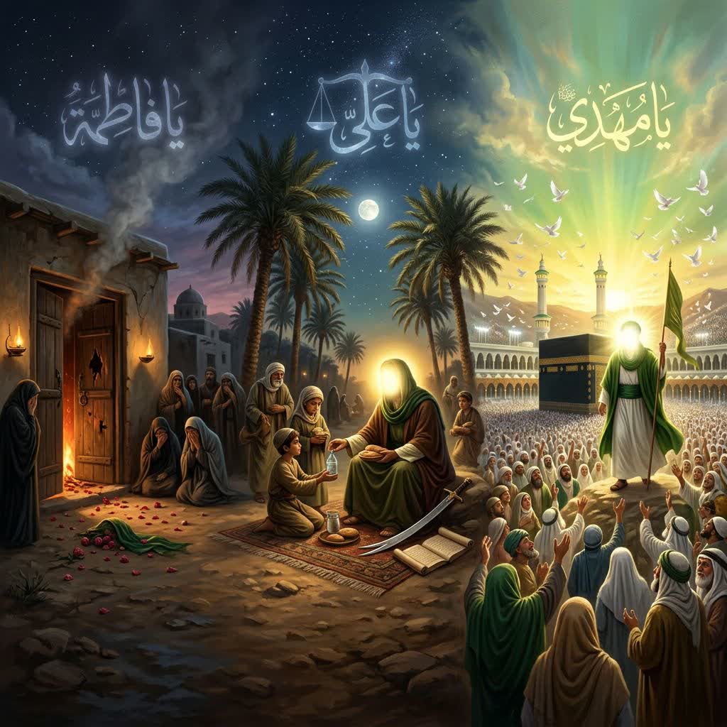 نماهنگ ولدی مهدی با صدای خرّم محمدی